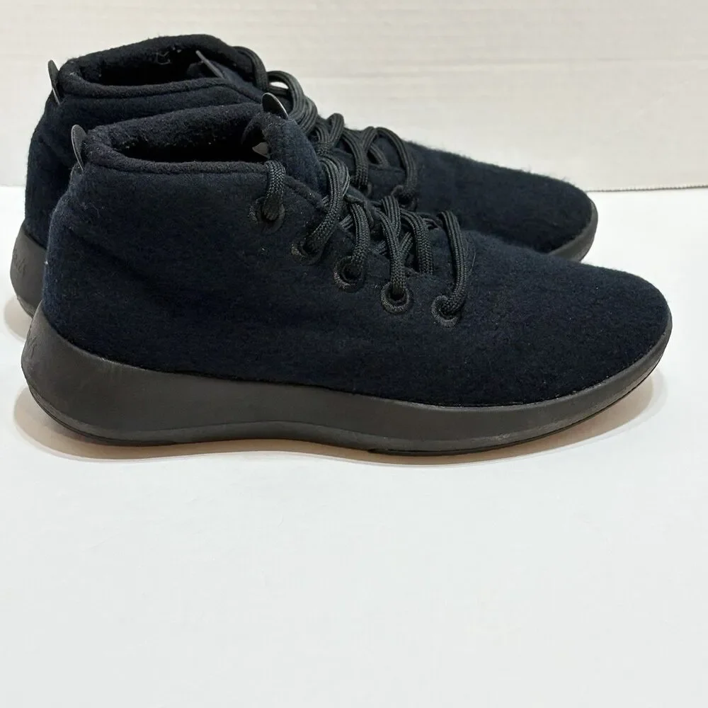 Allbirds Womens Wool Runner-up Mizzles Sneakers US 8 Savannah Night High Top